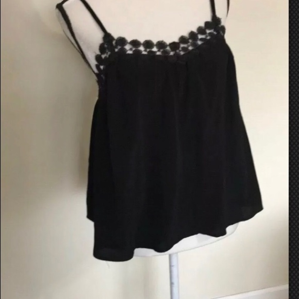 Victoria &Sophie Small Black camisole Top new
